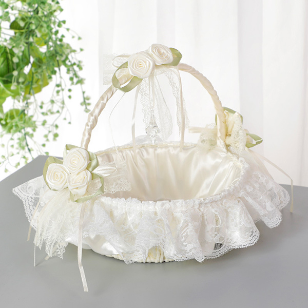Bröllop Flower Basket Party Heminredning Present OneSize