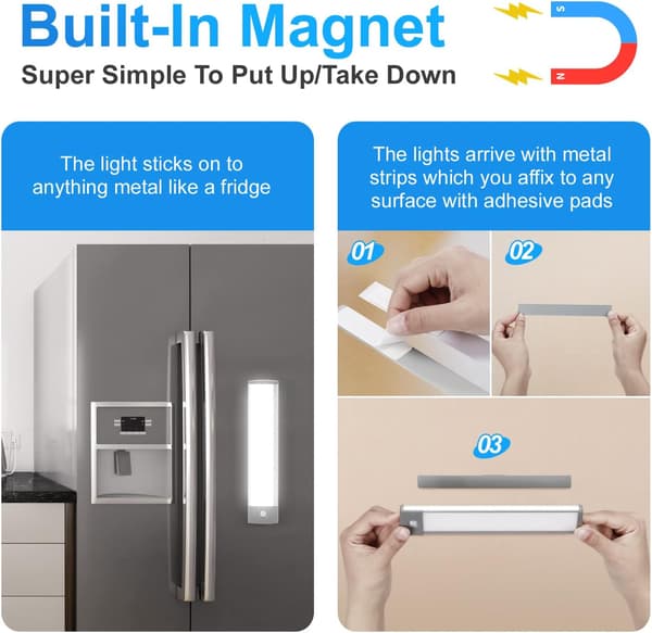 Plug-in rörelsesensor Dimbar nattlampa, mjuk varmvit