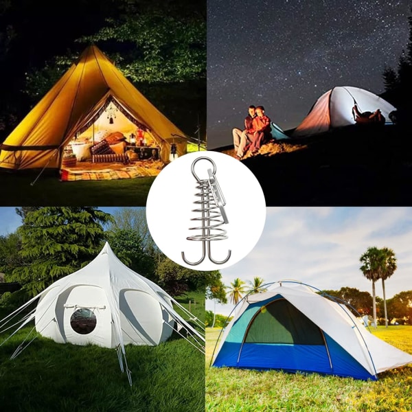 Tältfjäderspänne, Tältfjäderspänne, Campingtältspik