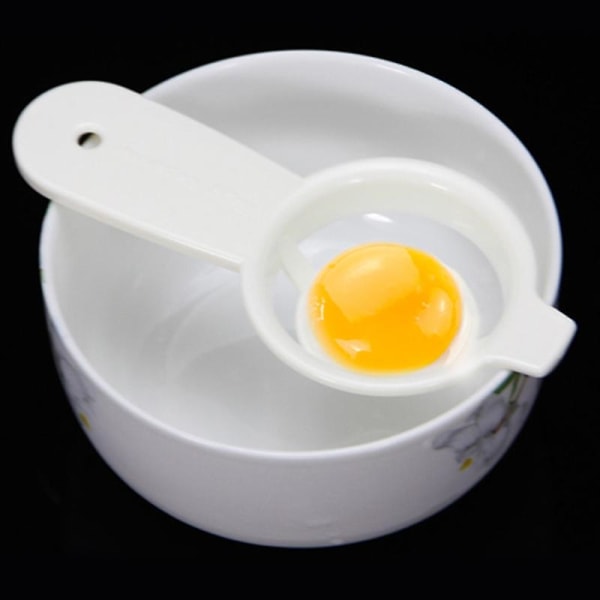 1 set Mätsked Matsål Hög hårdhet Plast Mätkopp Äggula Separator Set Mini Gadget för hemmet