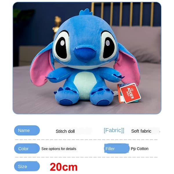 20 cm stitch plysch dockor leksak tecknade stoppade dockor