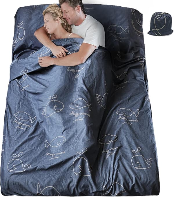Sovepose Trekk, 230 x 180 CM, Polycotton Dobbel Sovepose