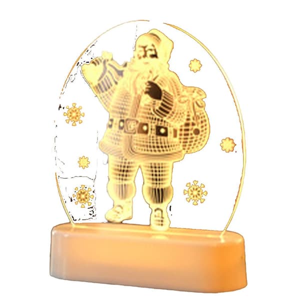 Akryl jule LED-lys, dekorative lys, Holiday Decorati