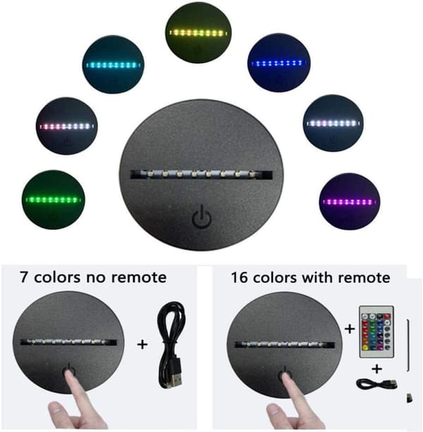 Genshin Impact Diluc lampa Game Light 3D LED Night Lights Tab