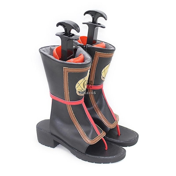 Game Genshin Impact Sayu Cosplay Skor Sayu High Heels Cosplay Skor Dam Och Herr Cosplay Halloween Skor Male Shoes 43