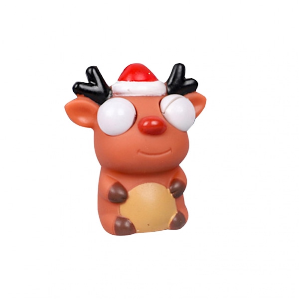 Xmas Squeeze Toy Söt snögubbe Santa Claus Älgdocka