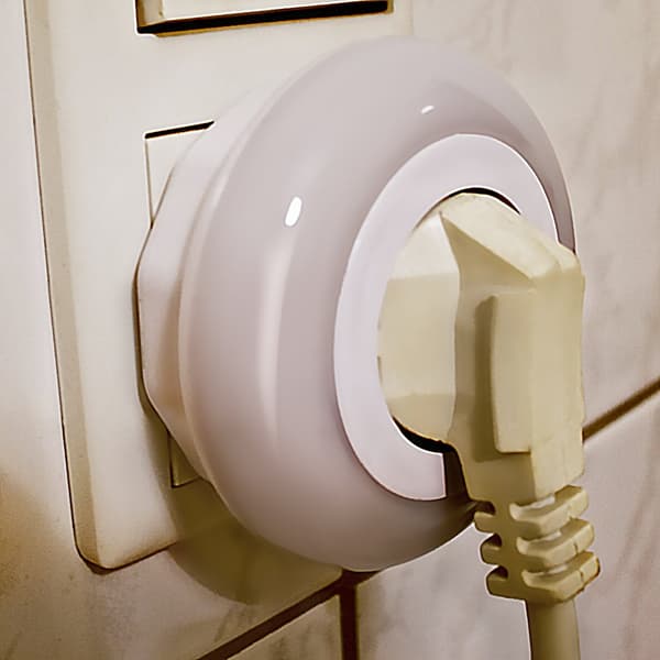 LED-sockel nattlampa med inbyggd sockel Dusk Sensor
