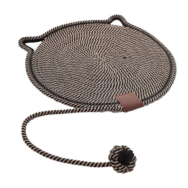 2 STK Bomullstau Brett Kattekloring Stolpe Matte Seng Matte Klo Sliper Skrapere for Katt Sliping Spikerpute, B