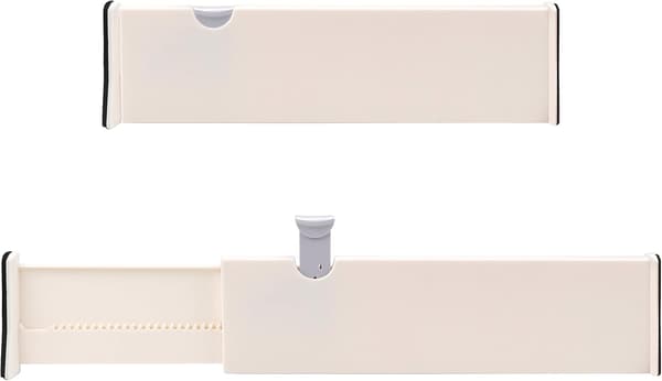 Modulära Plastlådeavdelare (2-pack) - 37,5 x 10 cm - Expan
