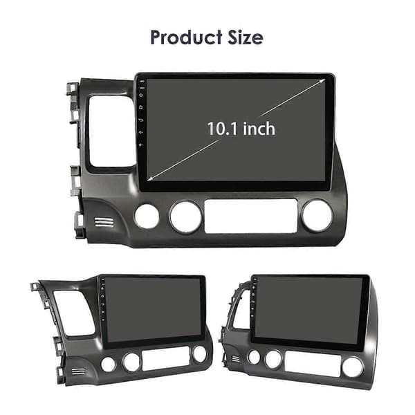 Til 2005-2012 10 tommer 2din Android 12 Bilradio Multimedieafspiller Navigation GPS Audio Stereo 4G Carplay