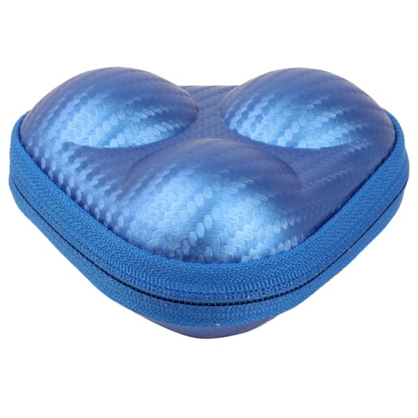 Utsökt bordtennisboxbehållare 3 pingisbollar Förvaring för case måste ha föremål för idrottare utomhus inomhussport Blue