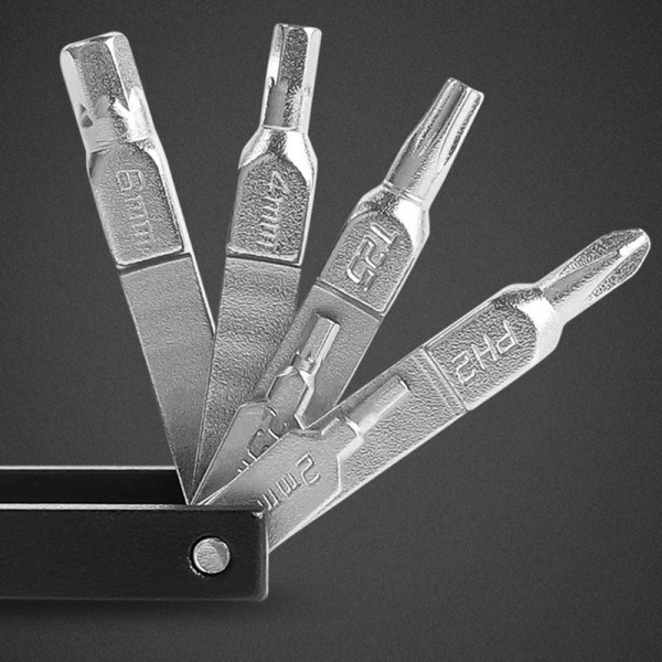 Bike Multitool Bike Cycling Bicycle Repair Tool Kit Black