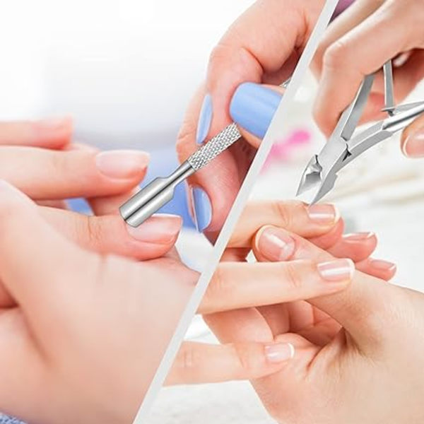 3-delad nagelbandsvårdssats - nagelbandsklipptång, Push & Lim
