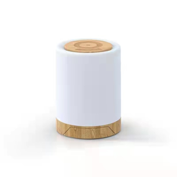 Dimbar touch LED sänglampa, USB laddnings nattlampa 7 färger