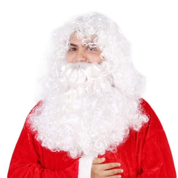 Julemandsskæg Julemandens rekvisitter