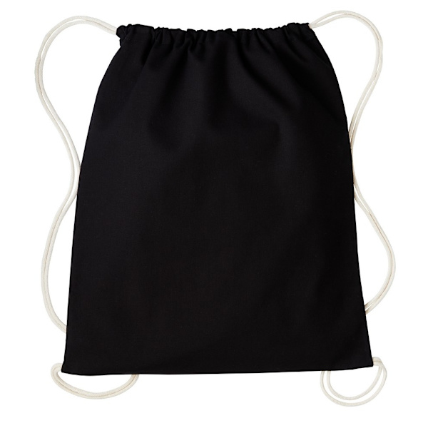 Nutshell Kiristysnyörillinen Gymsac Musta/Luonnonvärinen Black/Natural One Size