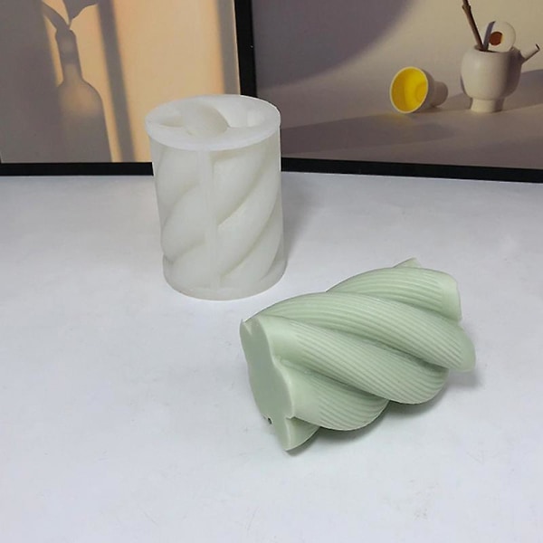 Form Roterande form 3d form för vax Lera Choklad DIY Jul Aromaterapi Form