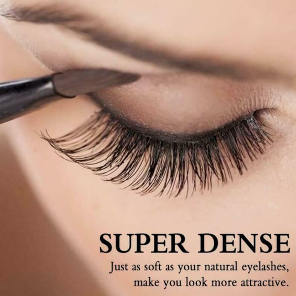 7 Par Mink Eyelashes Bulk Faux Natural Lashes Lösögonfransar KS074