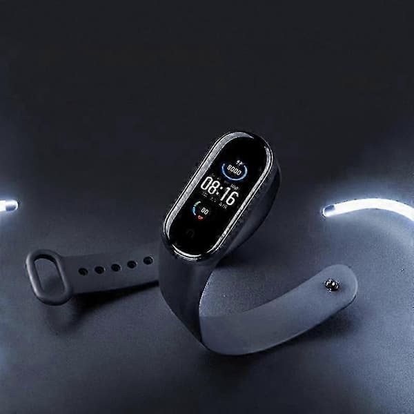 Rem til Xiaomi Mi Band 6 5 4 3 2 Silikone Armbånd Erstatning til Xiaomi Band 5 6 Miband