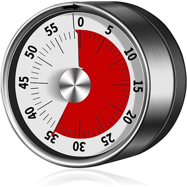 Kitchen Timer Magnetic - Visuell timer för barn, 60-minuters Visual