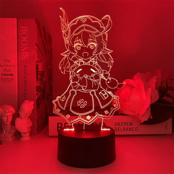 3D Illusion Lamp Anime Genshin Impact Klee Night Light 3D LE
