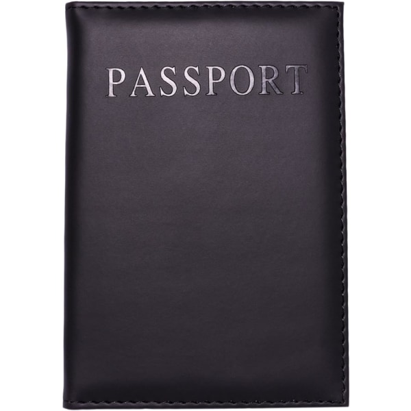 Passhållare (svart), reseplånbok, små organizer