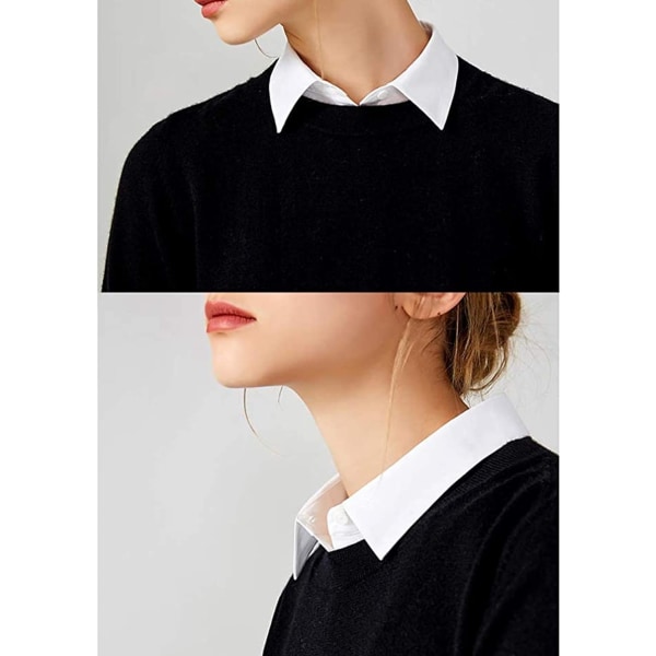 Irrotettava tekonainen kaulus Insert Attachment Faux Collar -paita