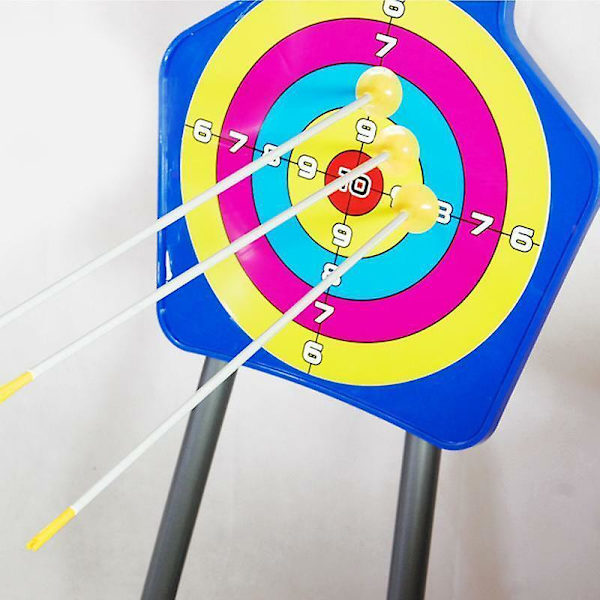 10 kpl Imu Arrow -jousiammuntanuolia PVC-harjoitusnuoli kohdenuoli lasten leikkijouseen Shytmv