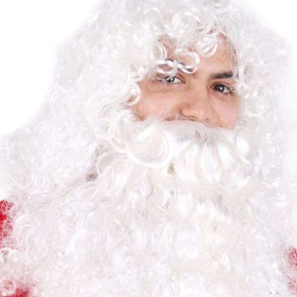 Julemandsskæg Julemandens rekvisitter
