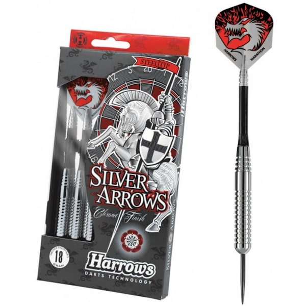 Harvar Silverpilar Dart  Silver/Svart/Röd Silver/Black/Red 24g