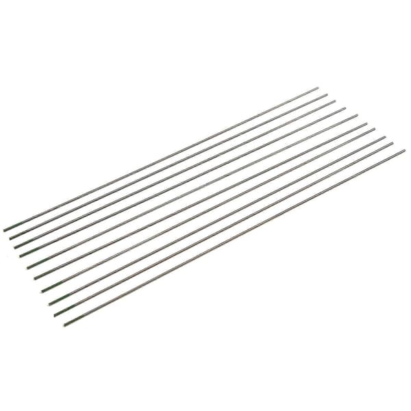 10 stk. WP-stang wolfram-elektrode lysbue-nål til svejsning af tyndt aluminiumsstål grøn 1,0 mm