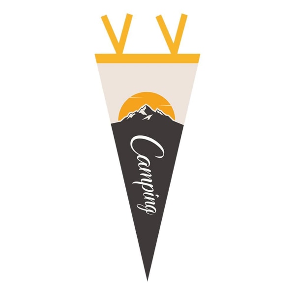 Filtlägerflagga Vimpelflagga C
