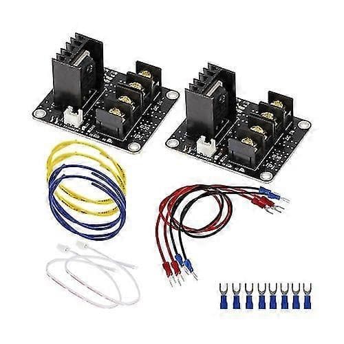 2 st/set 3D-skrivare uppvärmd bädd strömförlängningsmodul MOSFET-kort för ANET A8 3D-skrivare