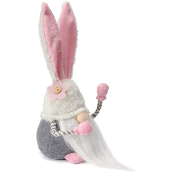 Gnome Bunny Vår Gnome Påskeferie Hjemmeinnredning Gnome Plysj Håndlaget Bunny Gave Ray