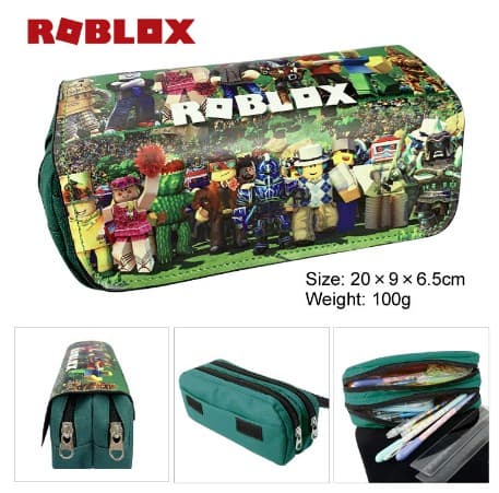 ROBLOX Tecknade case för barn Skola med stor kapacitet C