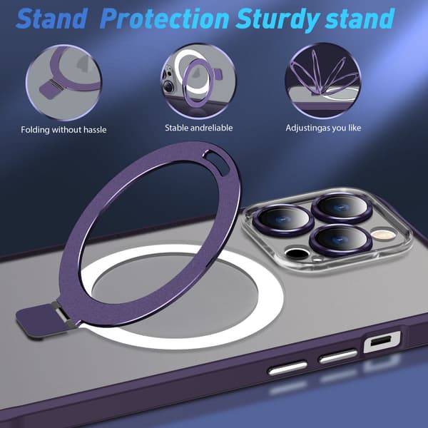 ##/Mobiltelefonskall luksus mobiltelefonskall for iPhone14Pro solid metallring##/