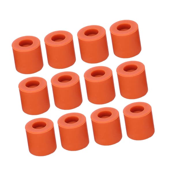 12 stk silikon varmeseng nivelleringssøyle støtdemper 3D-skriver tilbehør 16 mm