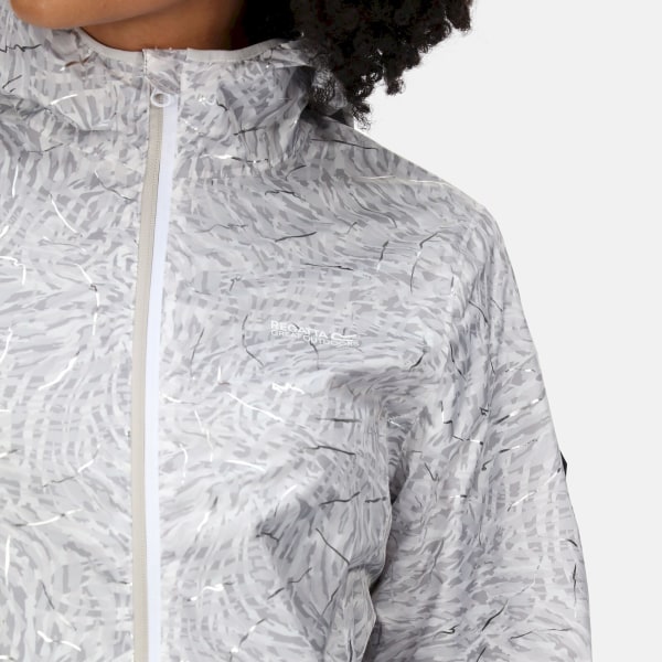 Regatta Dam/Dam Serenton Foil Waterproof Jacket  Whi White 10 UK