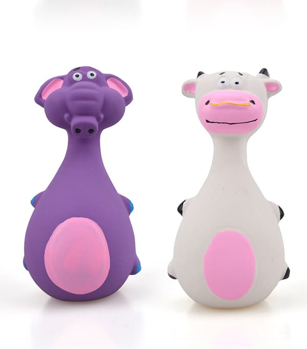 12,5 cm Latex Hundeflyte (Lilla Elefant), Engasjerende Interaktiv