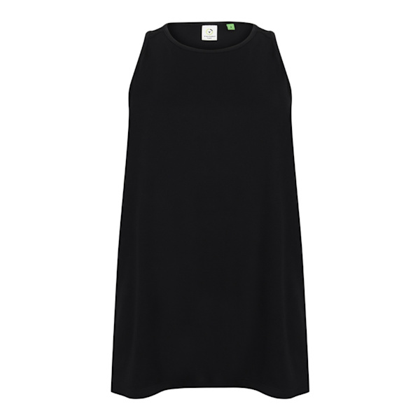 Tombo Dame/Dame Åben Ryg Vest Sort Black XS
