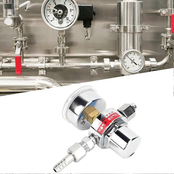 WX92-1 Ny Argon CO2 Økonomiserende Trykkreduserer Innvendig Gjenge M12*1