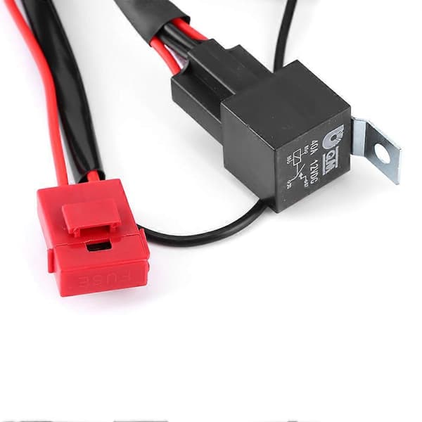 12V/40A Høyeffekts arbeidslys bryter ledningsnett vanntett for LED lange stripe spotlights