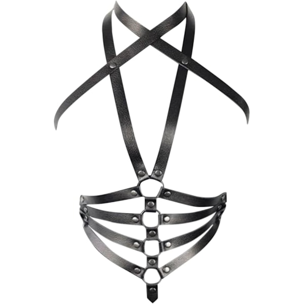 exig Bondage för kvinnor Bandage trumpeband Bälten Underkläder Gothic S