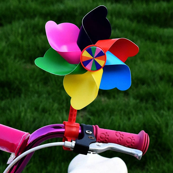 Barn Cykel Väderkvarn Tecknad Pinwheel 4 4