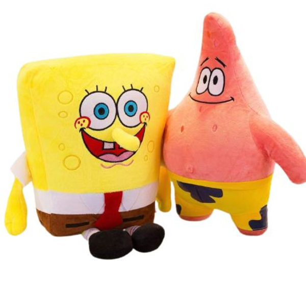 Svampbob Fyrkan Gosedjur Mjukisdjur 35cm docka Patrik Stjärna