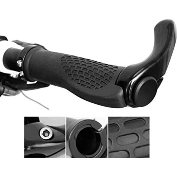 (Röd) Cykelgrepp Ergonomiskt Mountain Bike Styre Anti-Slip R
