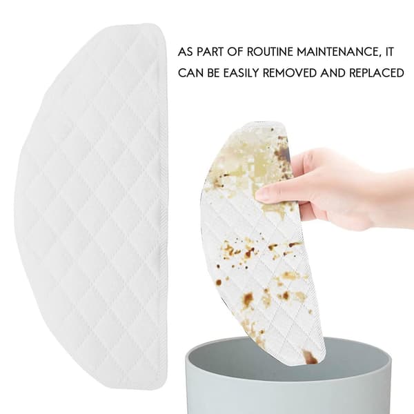40st engångstrasor för Deebot Ozmo T8 Dammsugare Moppdukar Moping Pads Reservdelar (LG)