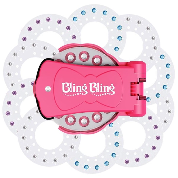 Blingbling-kynsiporakone, tyttöjen hiustarvikkeet tarraporakone