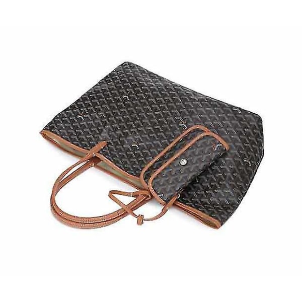 Taske Stor kapacitet Tote taske Skuldertaske Håndtaske Gaver Top Grey M
