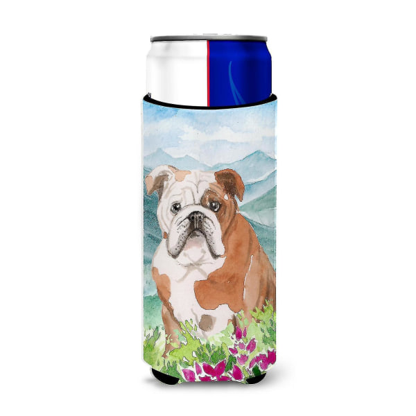 Mountian Flowers Engelsk Bulldog Michelob Ultra Hugger for slanke bokser